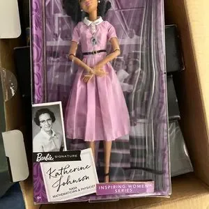 Barbie Toys New Barbie Inspiring Women Katherine Johnson Doll